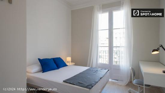 Cómoda habitación de 6 dormitorios, L'Eixample Esquerra - BARCELONA