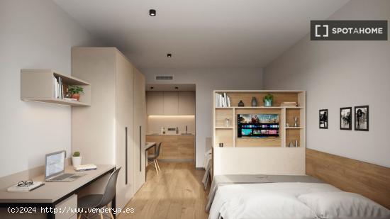 Cama en alquiler en una residencia en Sant Martí - BARCELONA