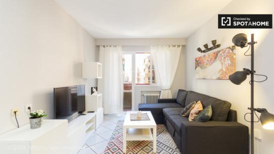 Aireado apartamento de 1 dormitorio con terraza en alquiler en Prosperidad - MADRID