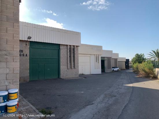 FANTASTICA NAVE INDUSTRIAL A LA VENTA EN ZONA LLANO DEL ESPARTAL (LA FLORIDA ALTA) - ALICANTE