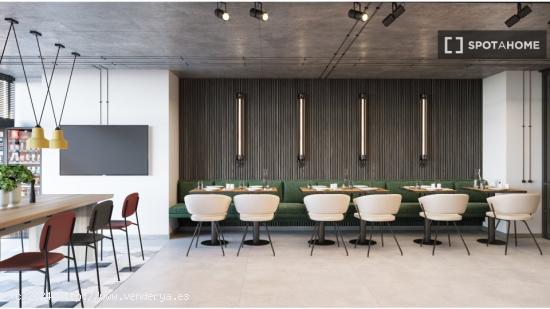 Estudio accesible en residencia de estudiantes - BARCELONA