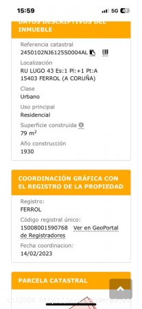 Piso en venta en Ferrol (La Coruña)