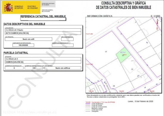 TERRENO URBANO/RESIDENCIAL