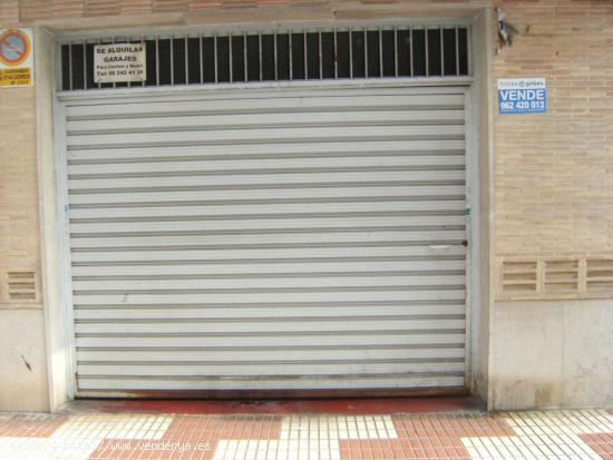 ALG688 - FINCAS GIRBÉS PRESENTA GARAJE EN LA CALLE CERVANTES DE ALGEMESÍ - VALENCIA