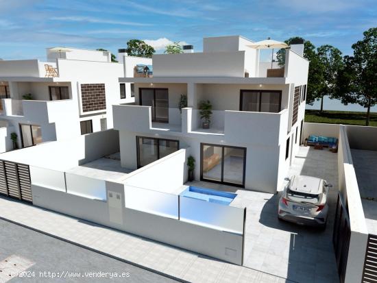 VILLAS PAREADAS DE OBRA NUEVA EN SAN PEDRO DEL PINATAR - MURCIA