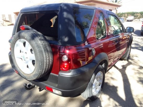 Land Rover Freelander 2.0 TD4 S TARGA 112 CV de 2003 con 284.000 Km por 5.300 EUR. en Murcia