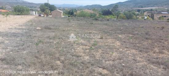 SE VENDE PARCELA RUSTICA EN HONDON DE LOS FRAILES ZONA DE MONTEALTO - ALICANTE