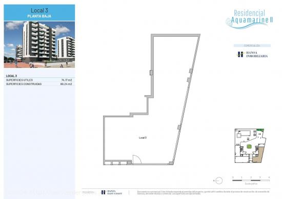 OBRA NUEVA EN CAMPELLO CON LOCALES COMERCIALES A POCOS METROS DEL MAR - ALICANTE