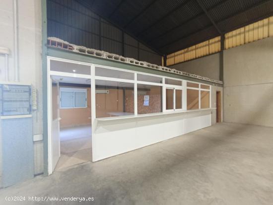 NAVE INDUSTRIAL EN ALQUILER JUNTO A PUERTO LUMBRERAS - MURCIA