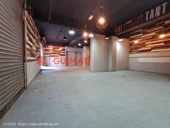 LOCAL COMERCIAL EN ALQUILER 120 M2 EN C/ FRANCESC LLUNELL / ESPLUGUES - BARCELONA