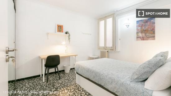 Se alquila habitación en piso de 6 habitaciones en Barcelona - BARCELONA