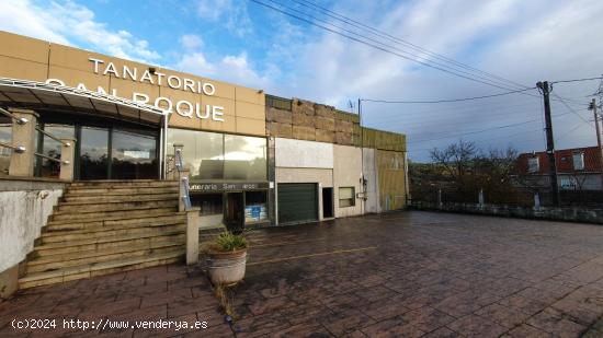 Vistamar Comercializa Nave industrial en la nacional 550, carretera de entrada a Caldas de Reis - PO