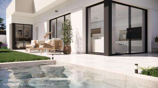 VILLAS PAREADAS DE OBRA NUEVA EN LOS MONTESINOS - ALICANTE