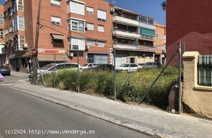 Suelo urbano en venta en el barrio de San Andrés, Villaverde, Madrid. - MADRID