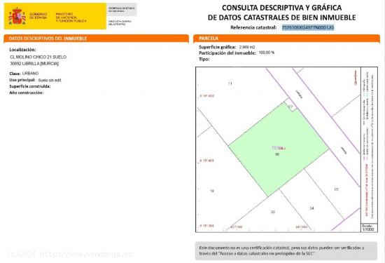 Terreno industrial en Librilla - MURCIA