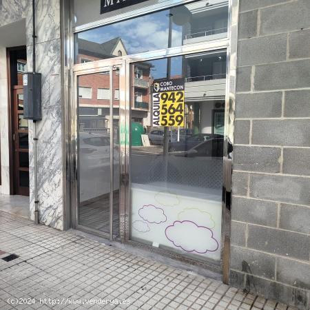 Estupendo local comercial acondicionado en el centro de Saron - CANTABRIA