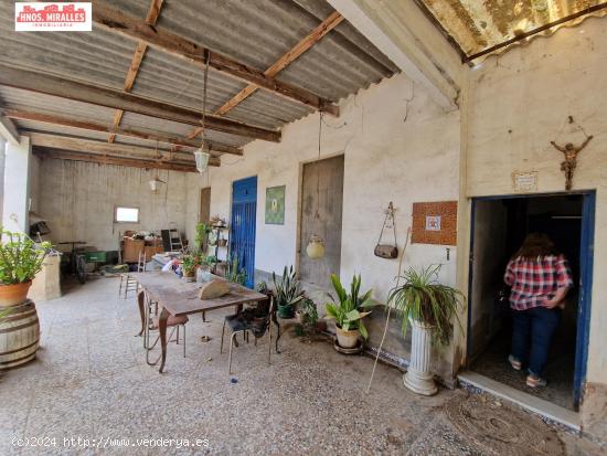  VENTA FINCA CON CASA PARA REFORMAR EN LA HOYA - ALICANTE 