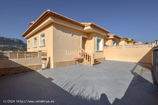 Casa en alquiler en Calpe (Alicante)