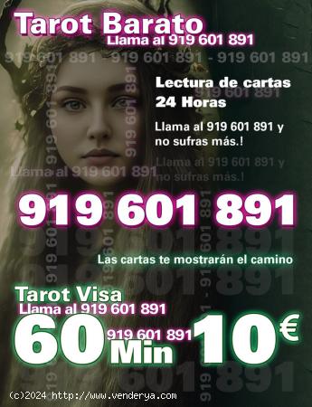  60 Min - 10 €  Tarot Barato - Dinero Amor Prosperidad 