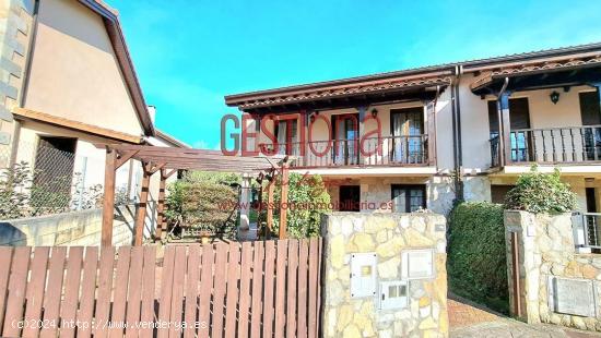 CHALET ADOSADO JUNTO AL RIO Y LA MONTAÑA. LIERGANES. - CANTABRIA