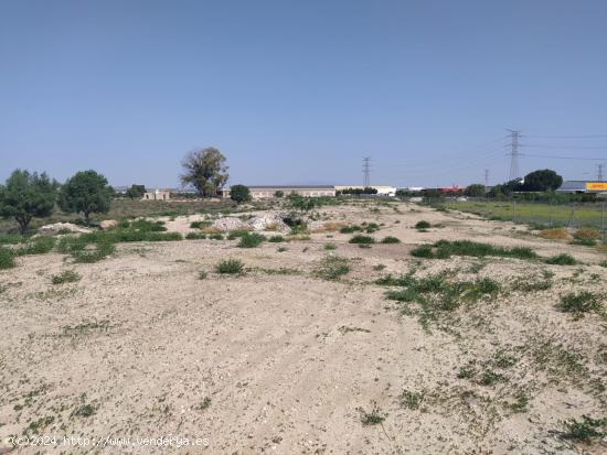 VENTA TERRENO INDUSTRIAL EN SANGONERA LA VERDE - MURCIA