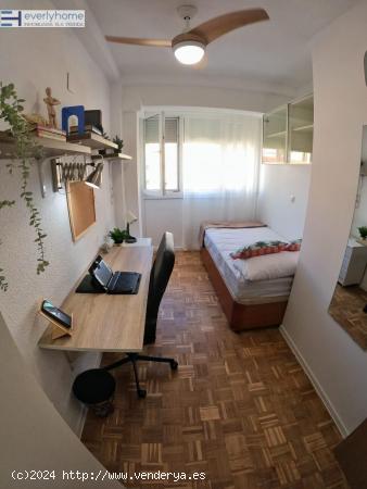 HABITACIÓN EN PISO COMPARTIDO PARA ESTUDIANTES O TRABAJADORES JÓVENES EN AYORA - VALENCIA