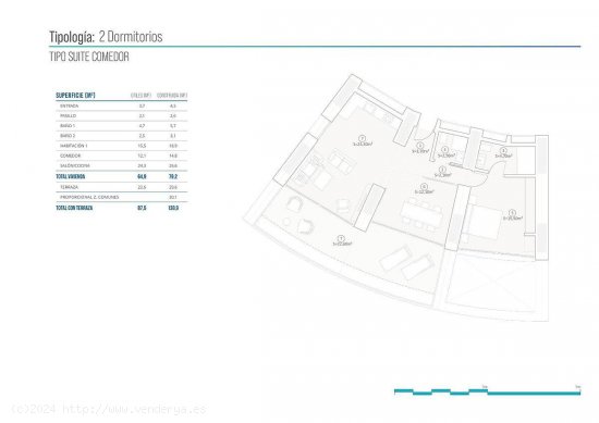 Apartamento en venta a estrenar en Benidorm (Alicante)