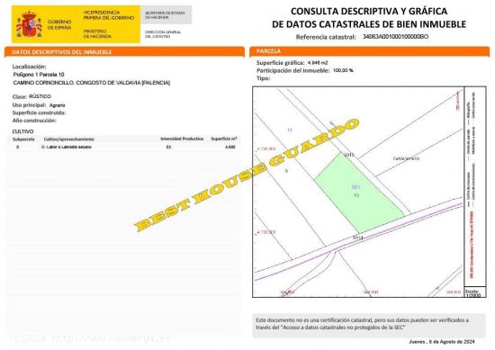 FINCAS EN CONGOSTO DE VALDAVIA - PALENCIA