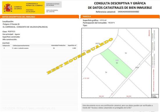 FINCAS EN CONGOSTO DE VALDAVIA - PALENCIA