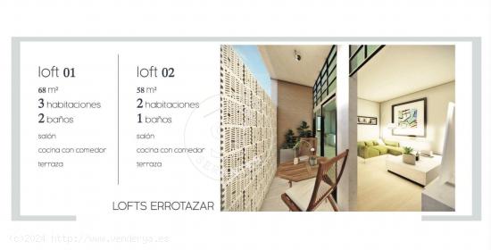 Loft nueva construcción en Rochapea. - NAVARRA