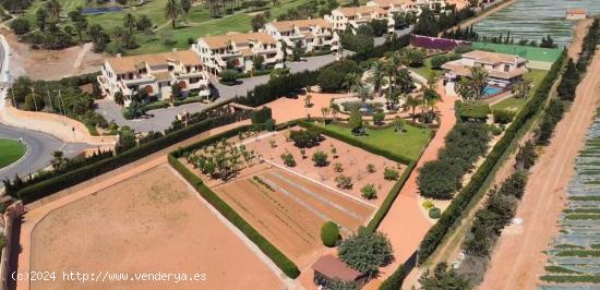 SE VENDE EXCLUSIVA FINCA CON CHALET INDEPENDIENTE EN LA MANGA CLUB - MURCIA