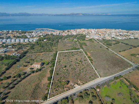 Gran terreno con proyecto en Sa Coloni de Sant Pere - BALEARES