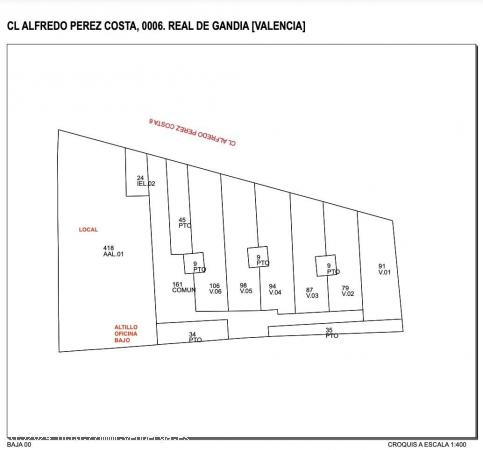 Local en venta en Alfredo Perez Costa, Real de Gandia - VALENCIA