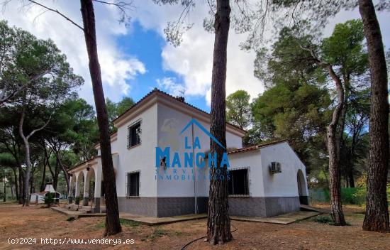 INMOBILIARIA LA MANCHA VENDE CHALET EN LOS PINARES DEL JUCAR - ALBACETE