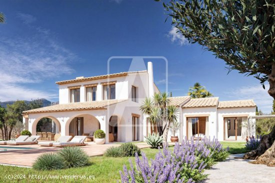 Finca en venta a estrenar en Benissa (Alicante)