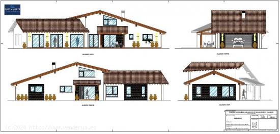 Terreno 3.580 m2 con licencia aprobada construcción de vivienda 200 m2 en Quijas REOCIN CANTABRIA -