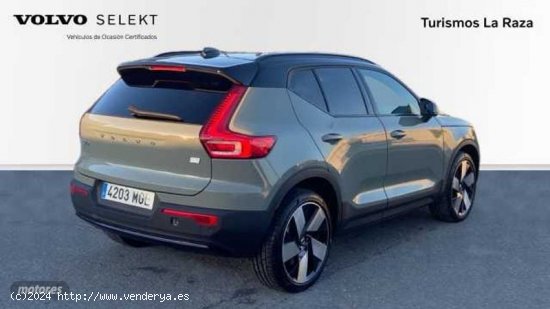 Volvo XC40 todoterreno BEV 70KWH RECHARGE ULTIMATE 231 5P de 2023 con 10 Km por 46.900 EUR. en Sevil