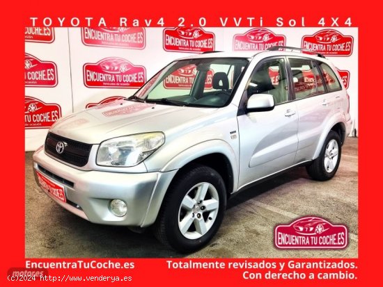  Toyota RAV 4 2.0 4x4 sol de 2004 con 131.500 Km por 9.660 EUR. en Tarragona 