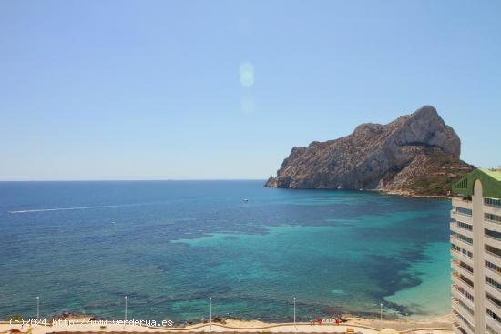 Apartamento en la playa de  La Fossa  con vistas al mar y el Peñón de Ifach. - ALICANTE