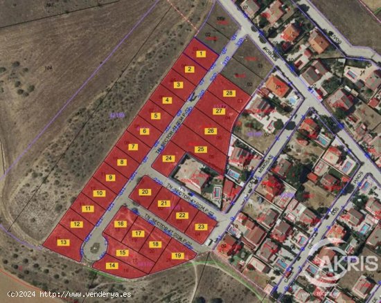 Conjunto de 28 parcelas urbanas en Casarrubios del Monte