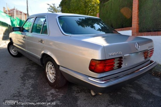 Mercedes Clase S W126 300TD AMERICANO-PIEL-KLIMA-ELEGANCE-AUT de 1983 con 107.000 Km por 18.700 EUR.