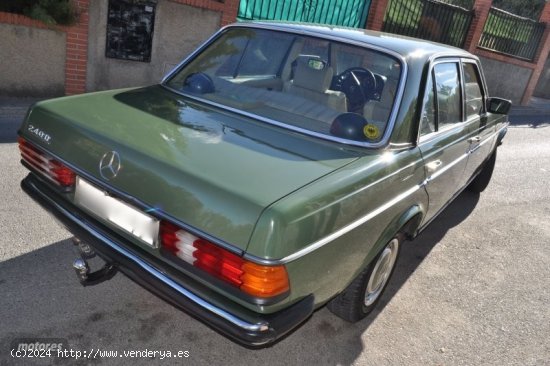 Mercedes Clase E w123 240d piel beige-klima de 1978 con 70.000 Km por 18.700 EUR. en Granada