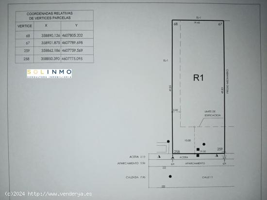 Parcela en venta en Polígono San Cristóbal de Valladolid. Ref.963 - VALLADOLID