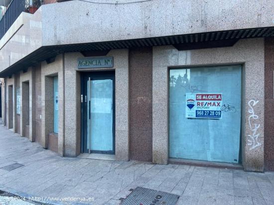 LOCAL COMERCIAL EN ALQUILER EN PLANO DE SAN FRANCISCO - MURCIA