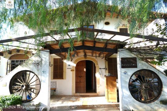  FINCA RÚSTICA CON CASA, PISCINA, LUZ Y AGUA - BALEARES 