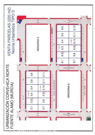 SE VENDEN PARCELAS URBANIZABLES JUNTO A MERCADONA - MURCIA