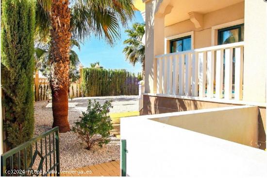 Apartamento en Albamar con 2 dormitorios y jardin - ALICANTE