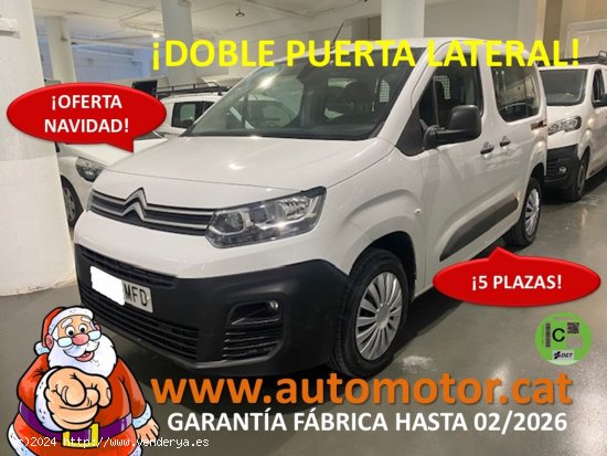  Citroën Berlingo Combi BlueHDi S&S Talla M Live Pack Business 100 - GARANTIA FÁBRICA 02/2026 - Bar 