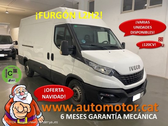  Iveco Daily Furgón 35S12 V 3520L H2 12.0 120cv - GARANTIA MECANICA - Barcelona 