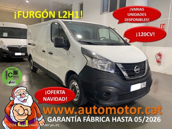  Nissan NV300 Furgón 2.0dCi L2H1 1.2T Comfort 120cv - GARANTIA FÁBRICA 03/2025 - Barcelona 